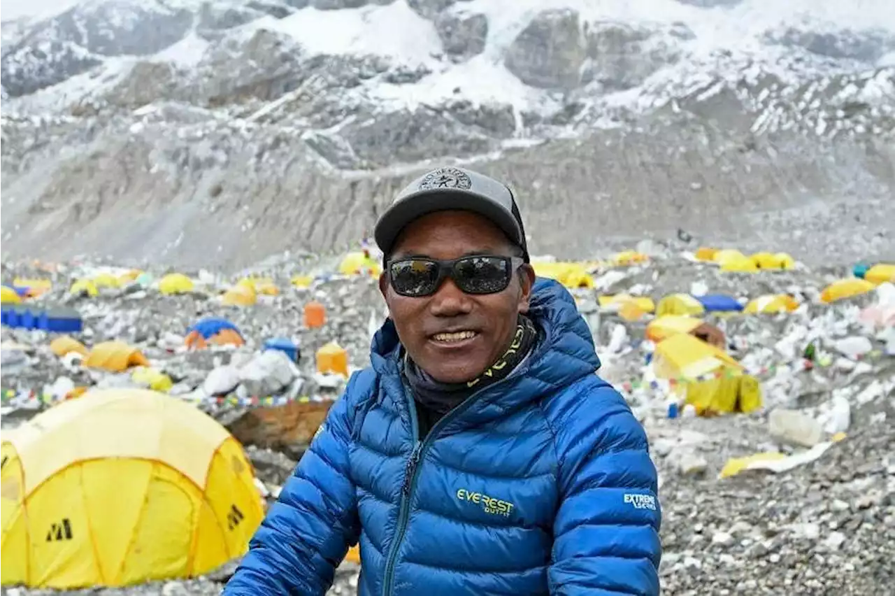 Nepali mountaineer breaks Everest record, reaches summit for record 27th time