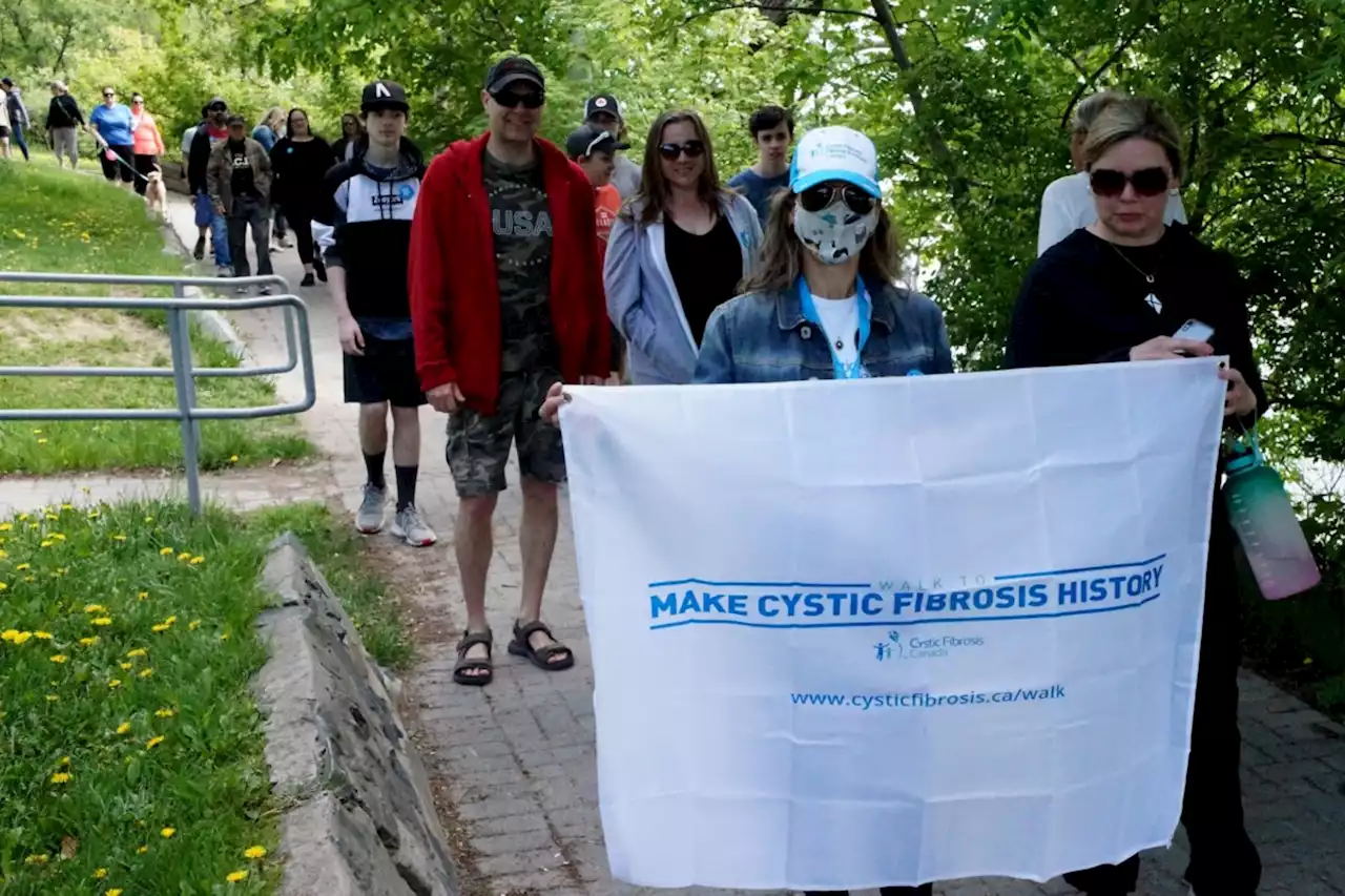 Annual cystic fibrosis walk in Bell Park on May 28