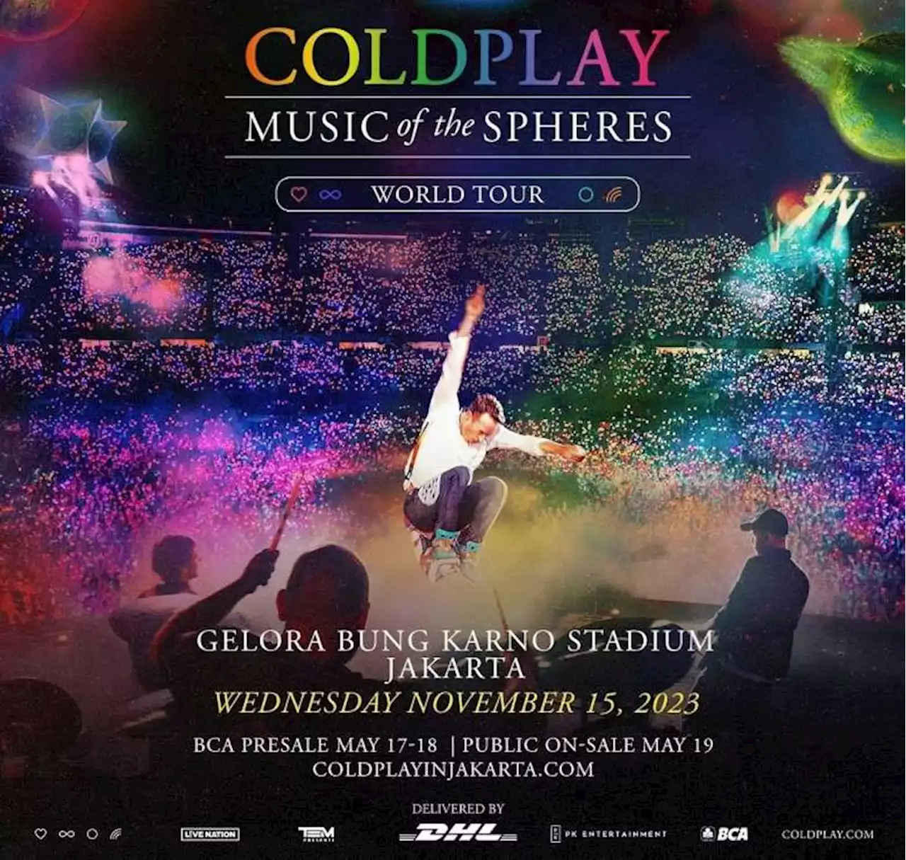 Bocoran Sandiaga Uno, Konser Coldplay di GBK Akan Digelar 2 Hari