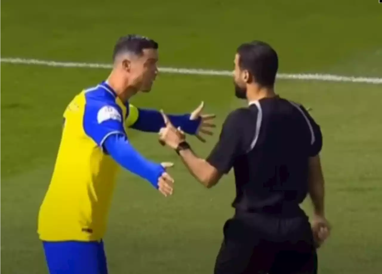 Cristiano Ronaldo rages at referee but has last laugh after VAR review