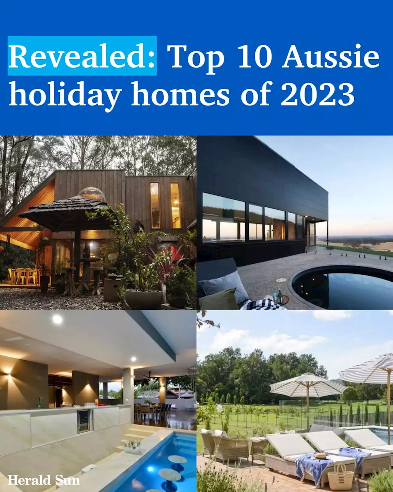 Top 10 Australian holiday homes of 2023 revealed by Stayz - realestate.com.au