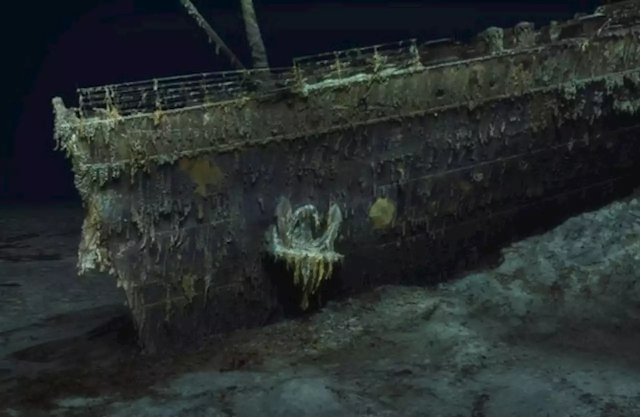 Titanic shipwreck captured in first full-sized 3D scan