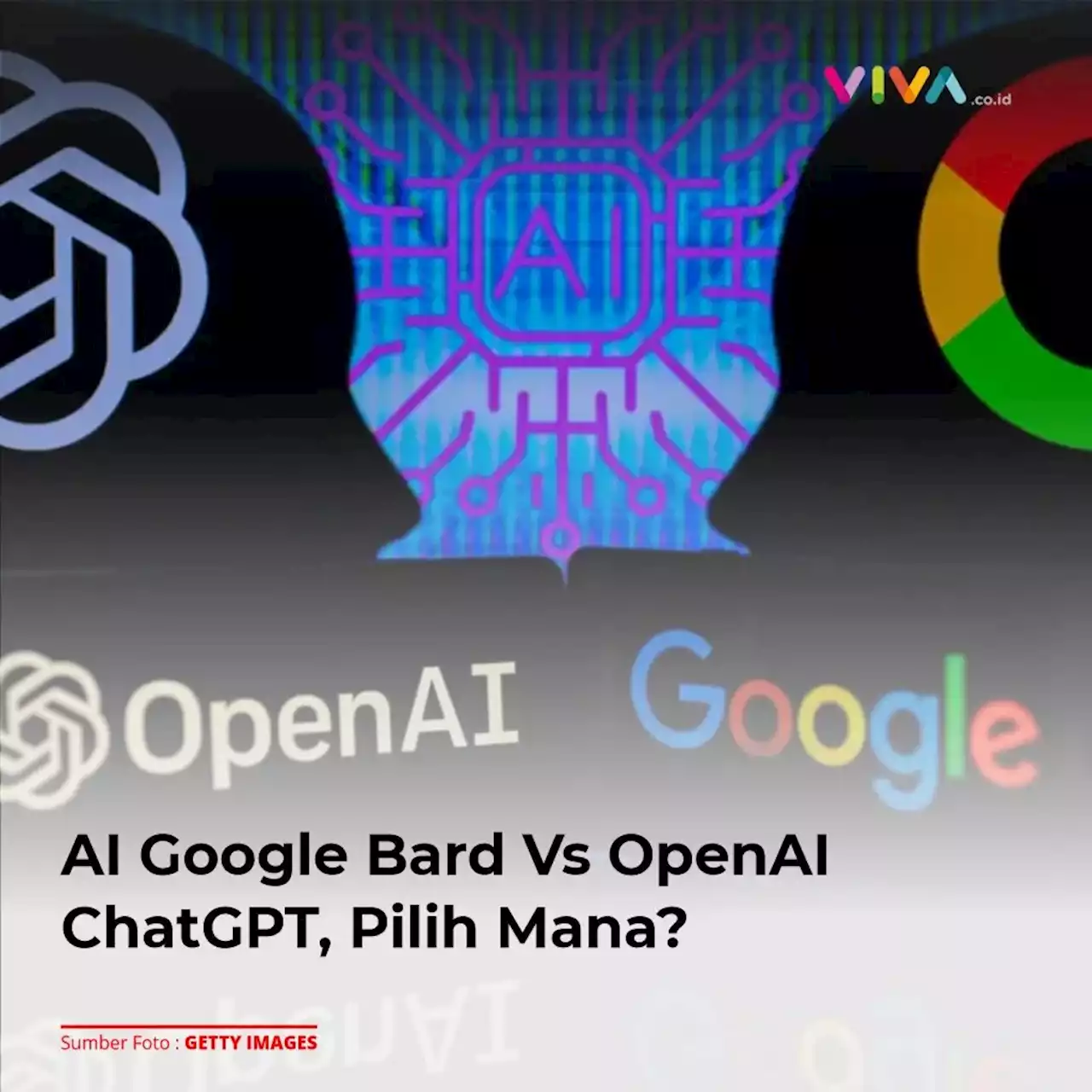 AI Google Bard Vs OpenAI ChatGPT, Pilih Mana?