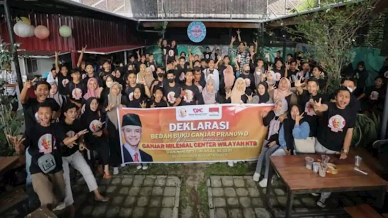 Milenial di NTB Dukung Ganjar Pranowo Sebagai Capres