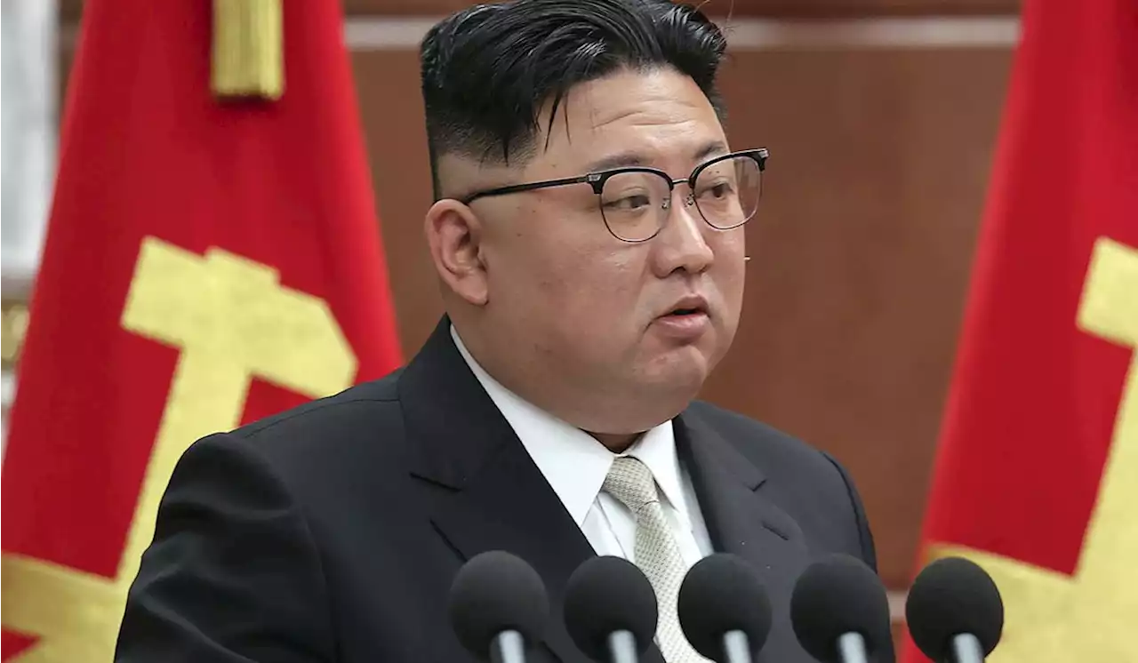 North Korea shows Kim Jong-un examining military spy satellite