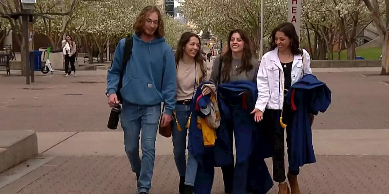 Closer than ever: Quadruplets graduate from same university together