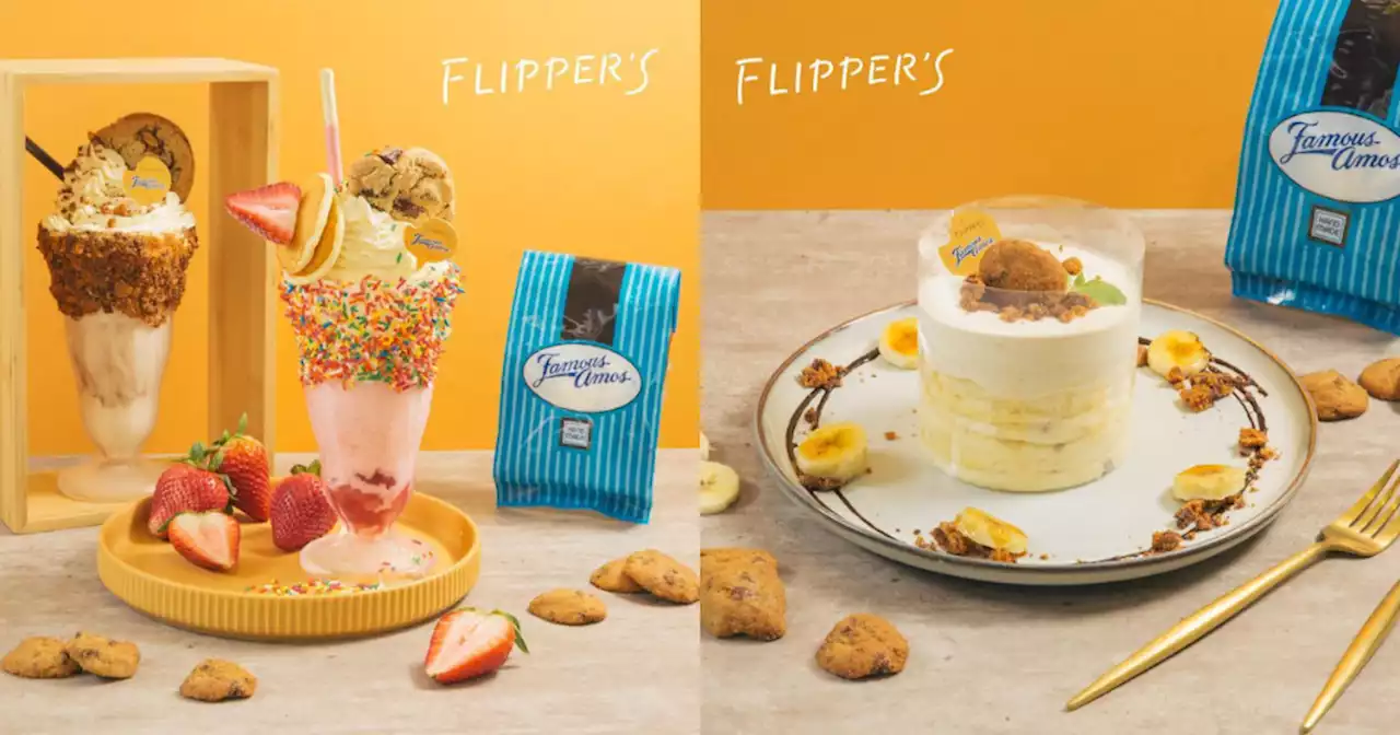 Flipper’s x Famous Amos limited edition pancake-cookie collab