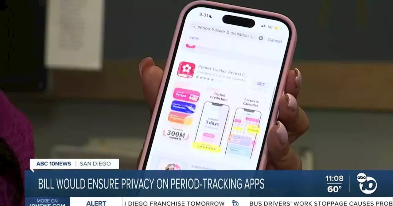 Bill reintroduced by Rep. Sara Jacobs would ensure privacy on period-tracking apps