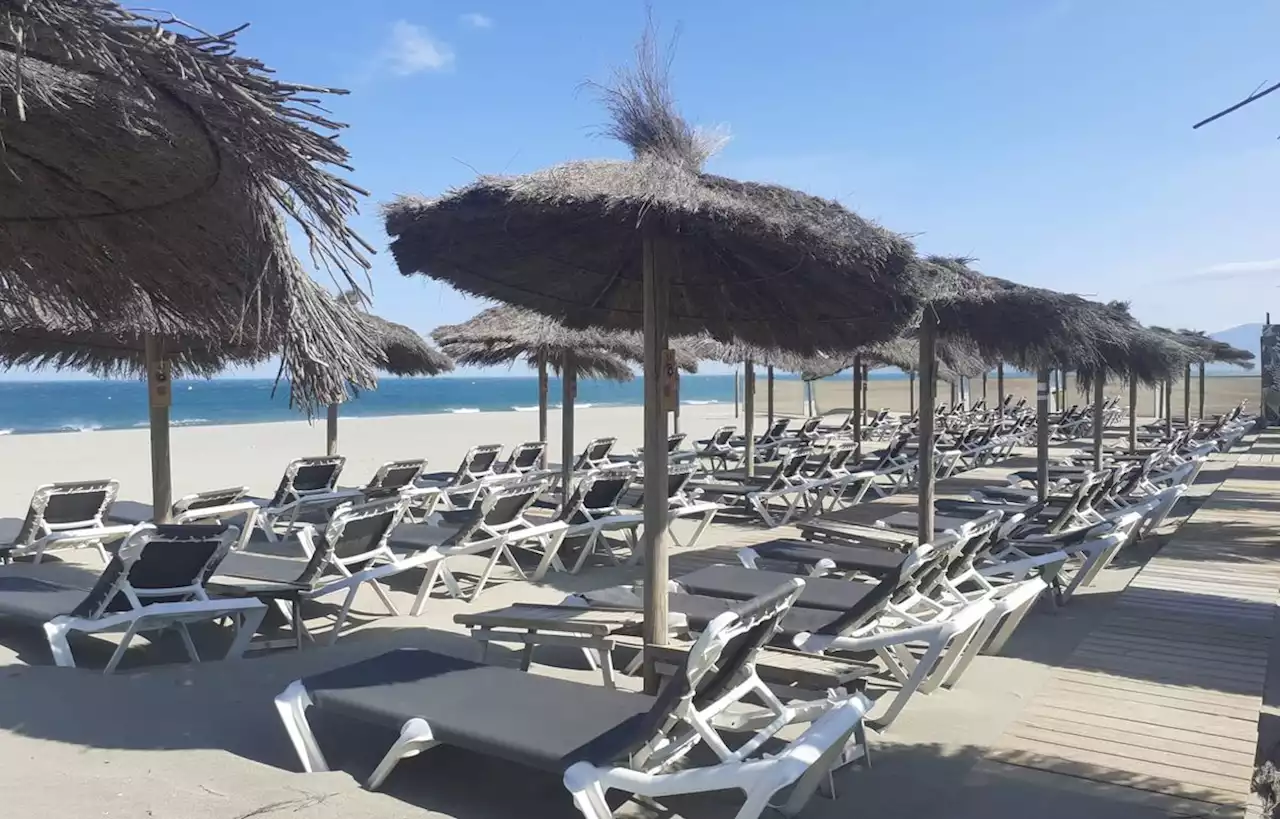 Sur les plages de Canet, la météo balaie les belles promesses de mai