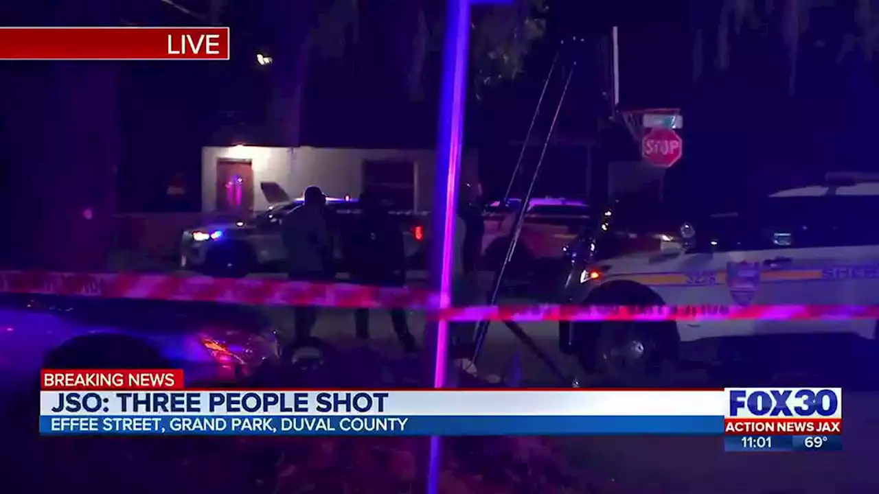 JSO investigates reported shooting in Grand Park neighborhood, leaving 3 injured and 2 hospitalized