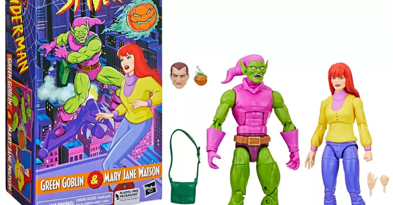 New Spider-Man VHS Marvel Legends Debuts with Green Goblin & MJ