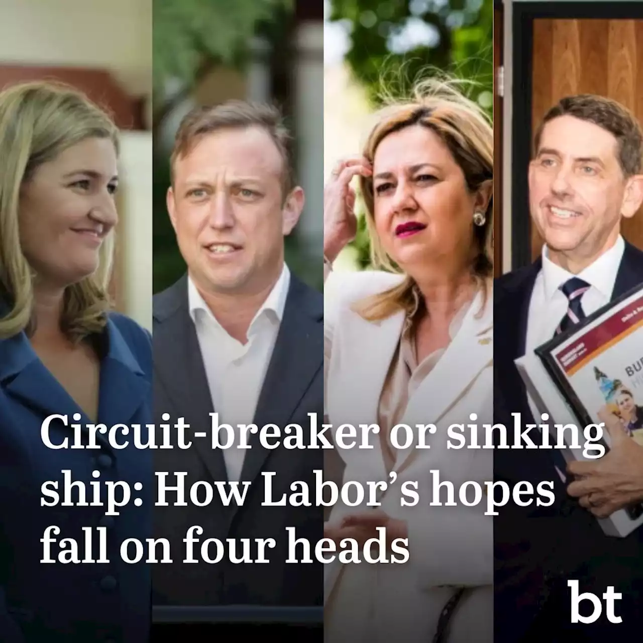 Circuit-breaker or sinking ship: How Labor’s hopes fall on four heads