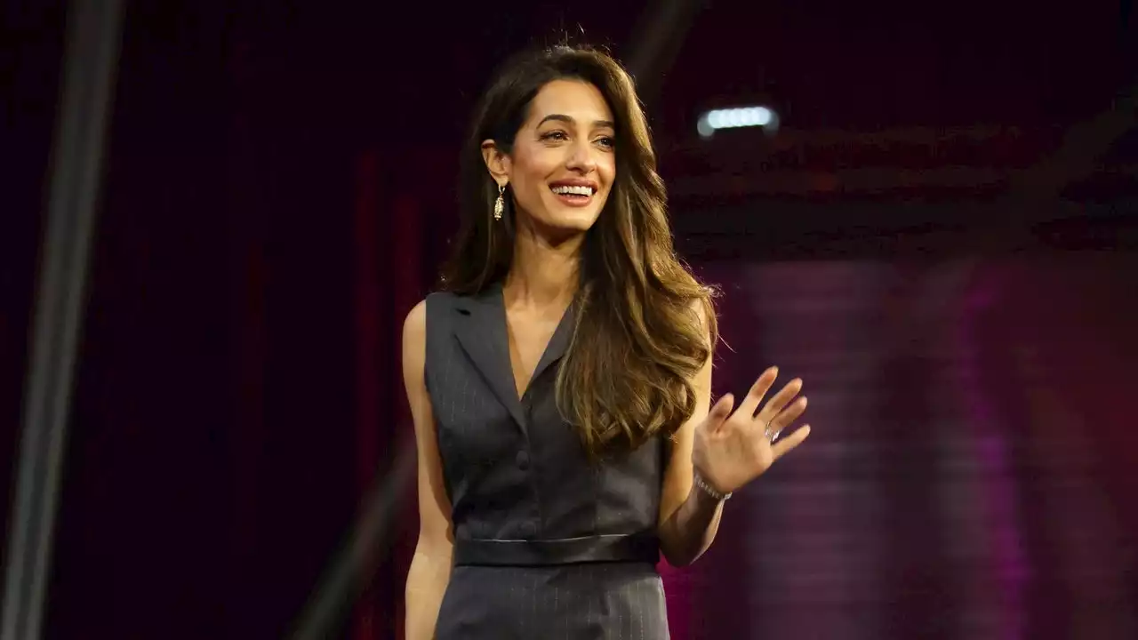 Amal Clooney’s Spring Staple? Sleek Jumpsuits