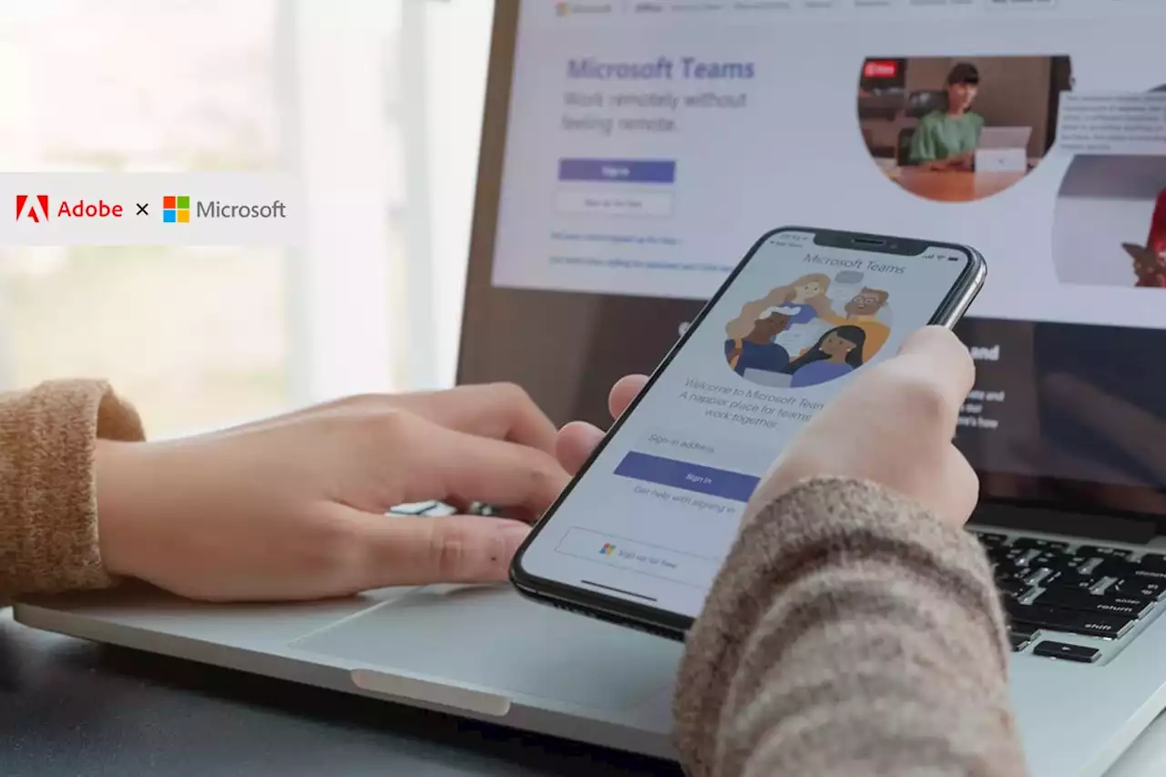 How Adobe integrations turbocharge Microsoft’s productivity tools