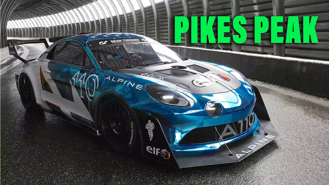 Alpine A110 Pikes Peak Prepares For Race To The Clouds With Test In the Clouds | Carscoops