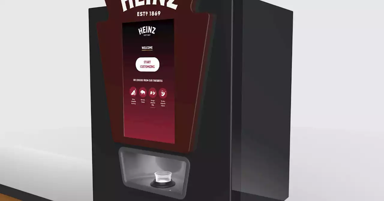 Kraft Heinz to unveil customizable sauce dispenser for restaurants