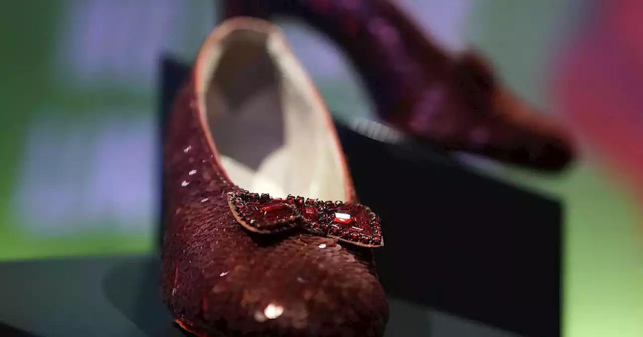 Man charged with stealing 'The Wizard of Oz' ruby slippers worn by Judy Garland