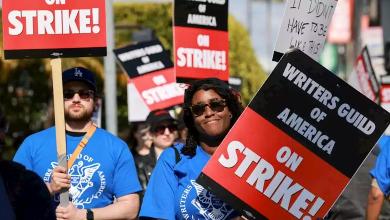 Gains in diversity among Hollywood writers at stake in strike