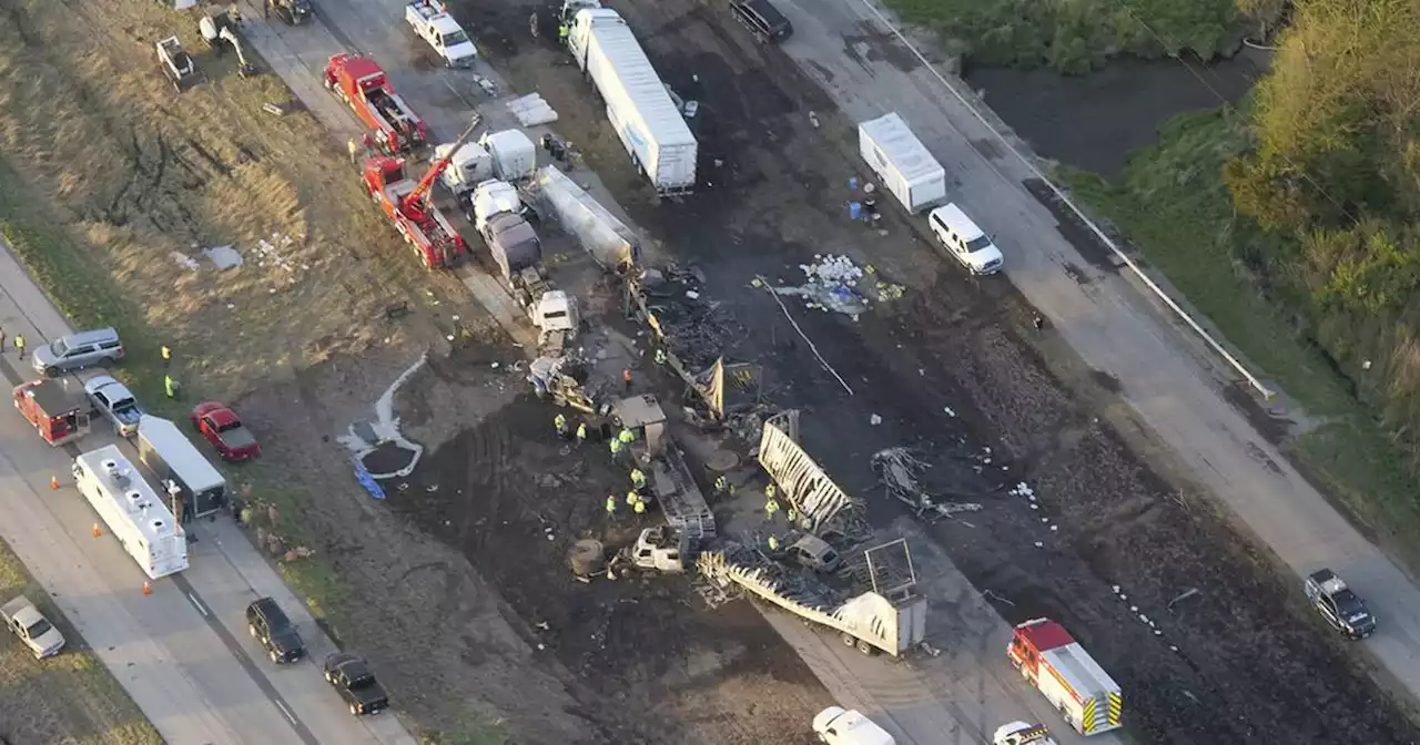 Eighth person dies from injuries in I-55 crash caused by dust storm near Springfield