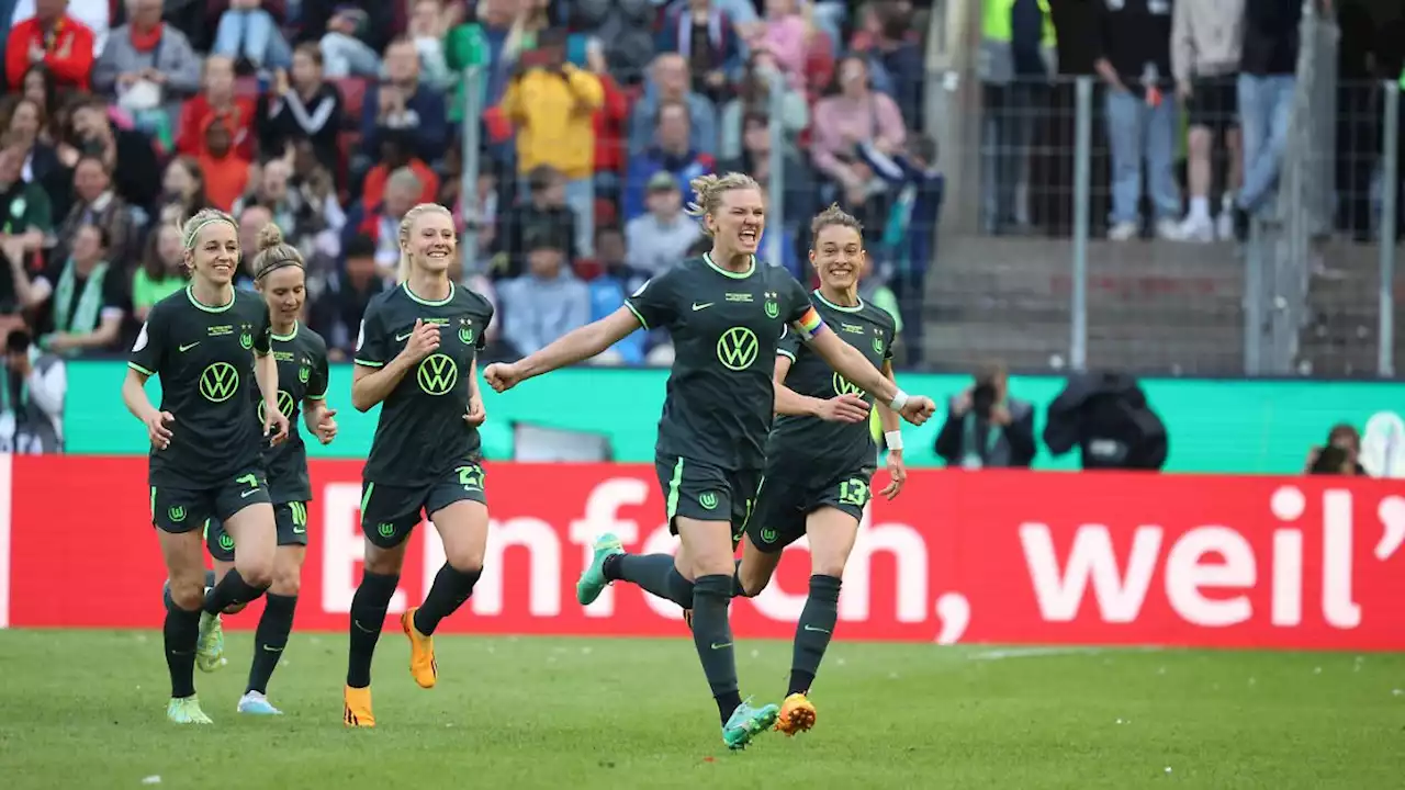 VfL Wolfsburg feiert neunten Pokalsieg in Serie