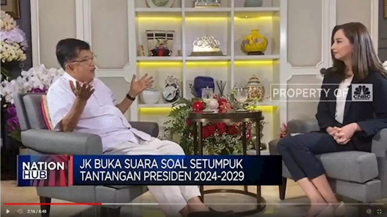 Jusuf Kalla: 'Tukang Las China Jangan Dibawa ke Sini'