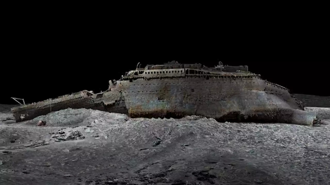 'Largest underwater scanning project in history' gives never-before-seen view of Titanic | CNN