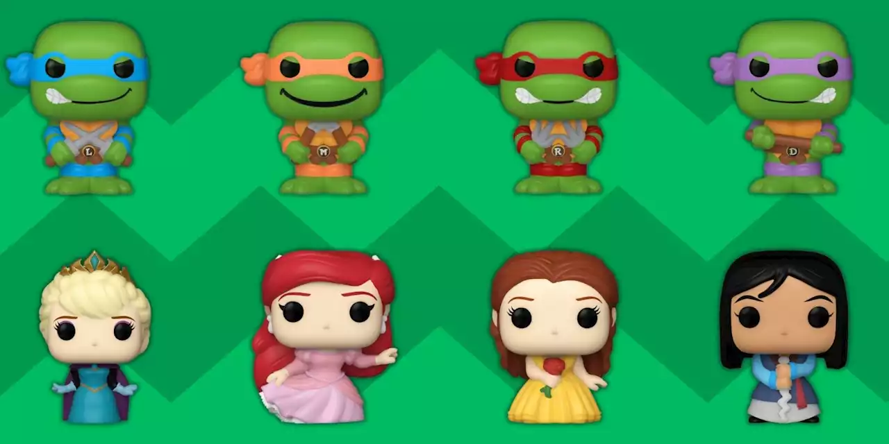 'Teenage Mutant Ninja Turtles' and Disney Princesses Go Tiny With New Funko Bitty Pop Sets