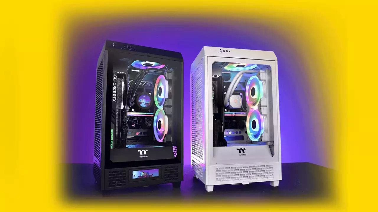 Thermaltake Tower 200: Riesiger ITX-Turm zeigt Hardware her