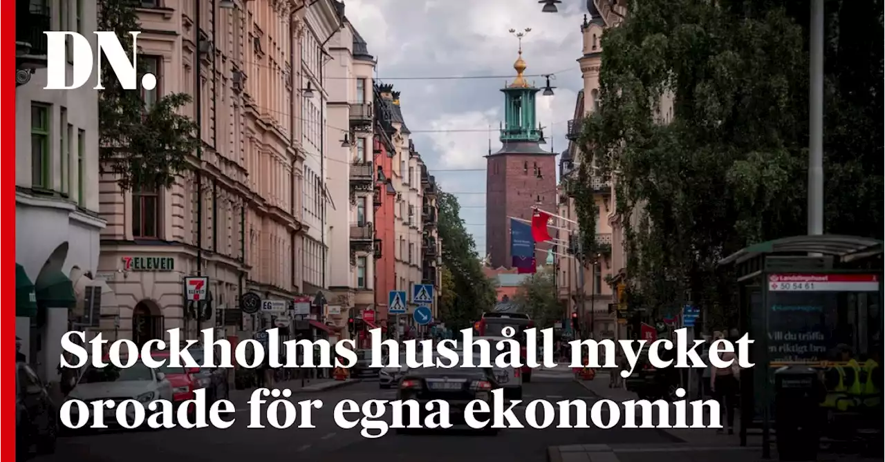 Ny rapport: Stockholms hushåll mycket oroade för egna ekonomin