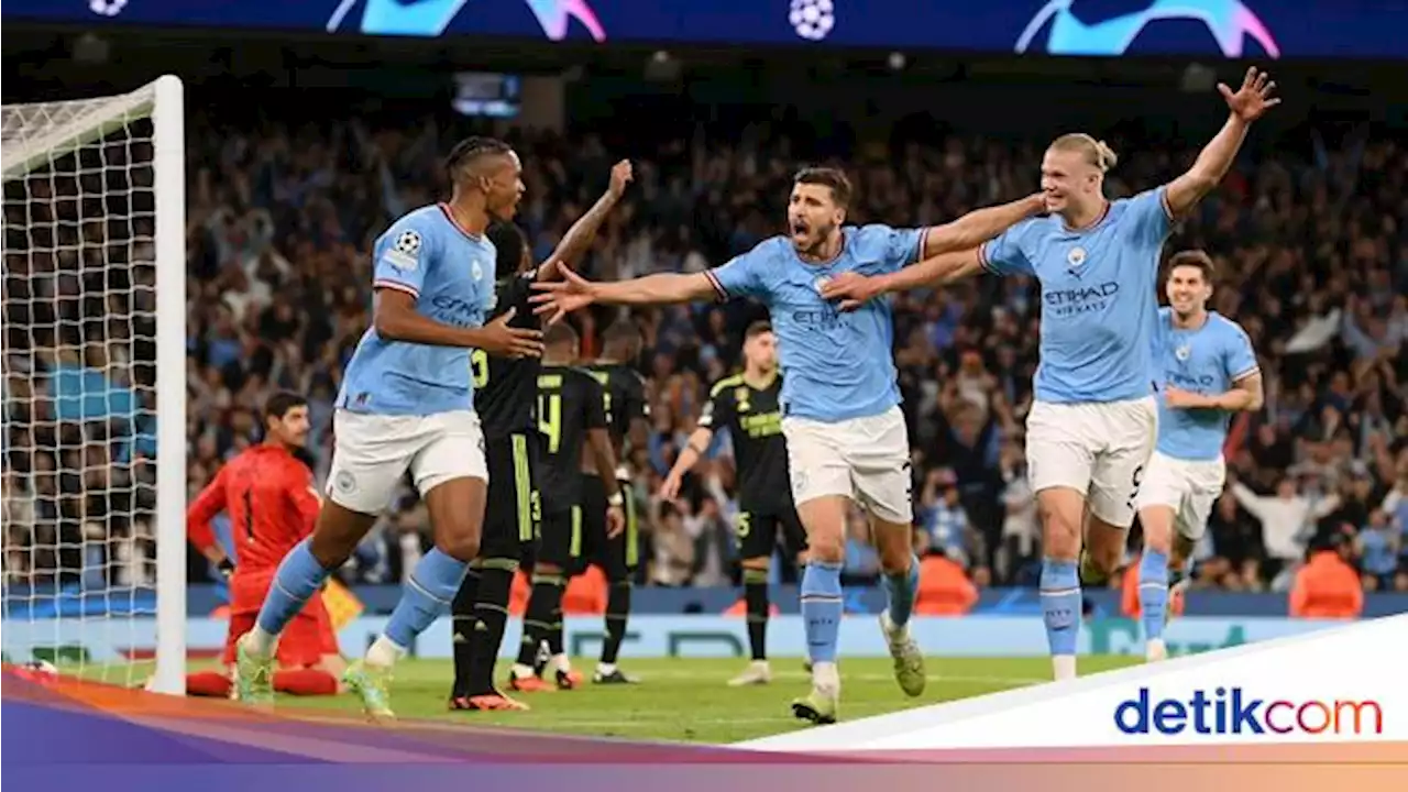 Manchester City Bantai Madrid, Doa The Citizens Treble Winner Menggema