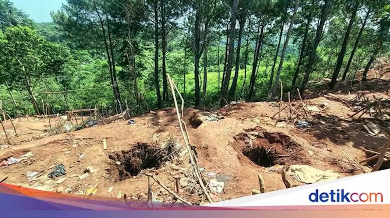 Maut Dalam Lubang Viral Kaya Emas di Sukabumi