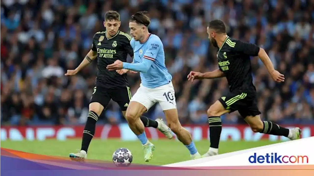 Grealish Tak Sangka Man City Menang Telak atas Madrid