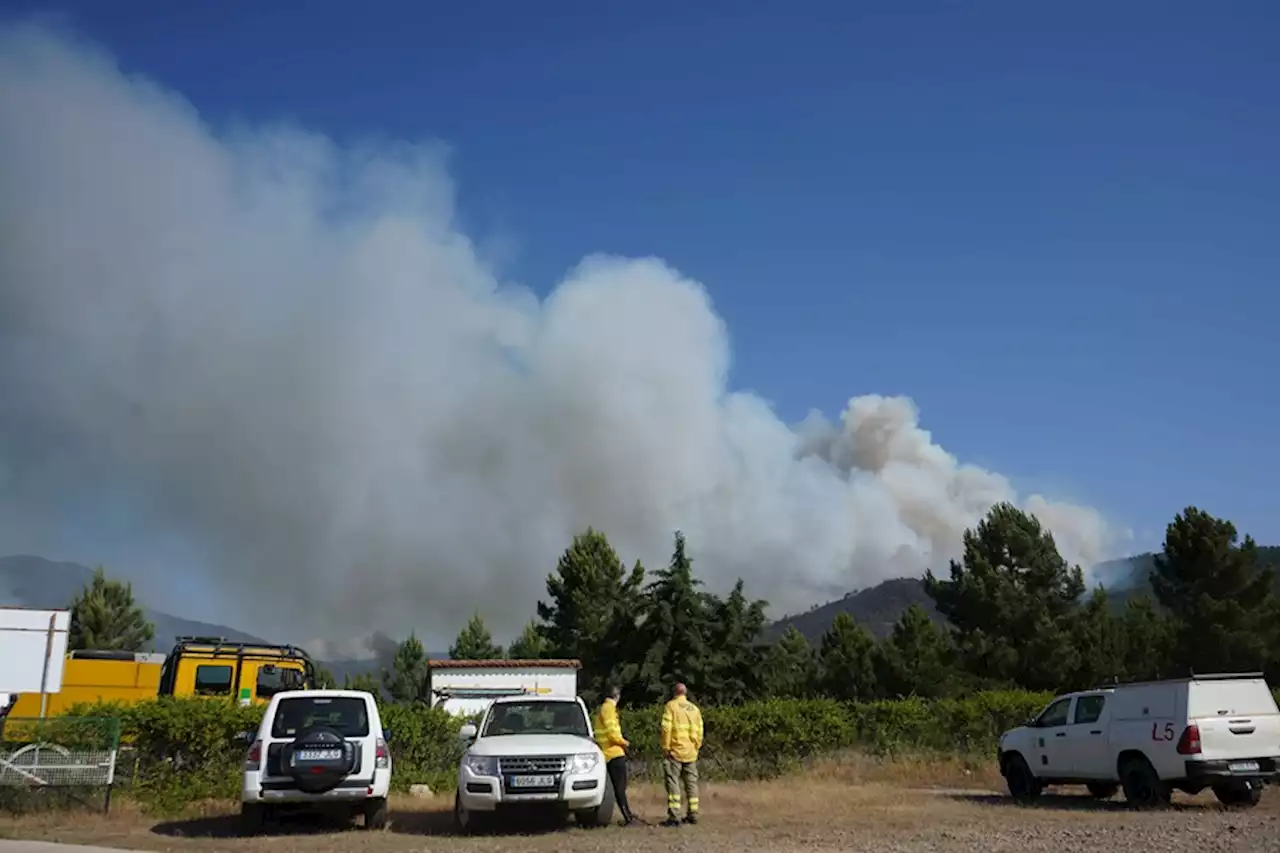 El primer gran incendio de Extremadura se ceba de nuevo con Las Hurdes