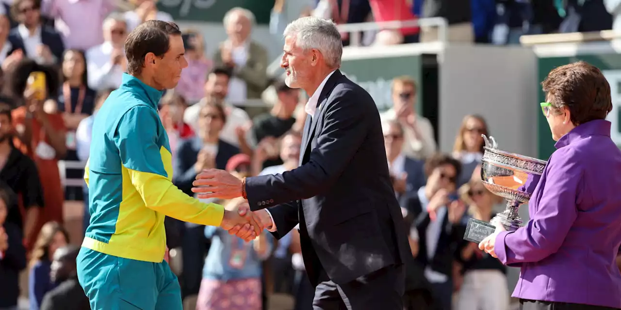 Forfait de Rafael Nadal à Roland-Garros : «Une grosse déception» pour le président de la FFT Gilles Moretton