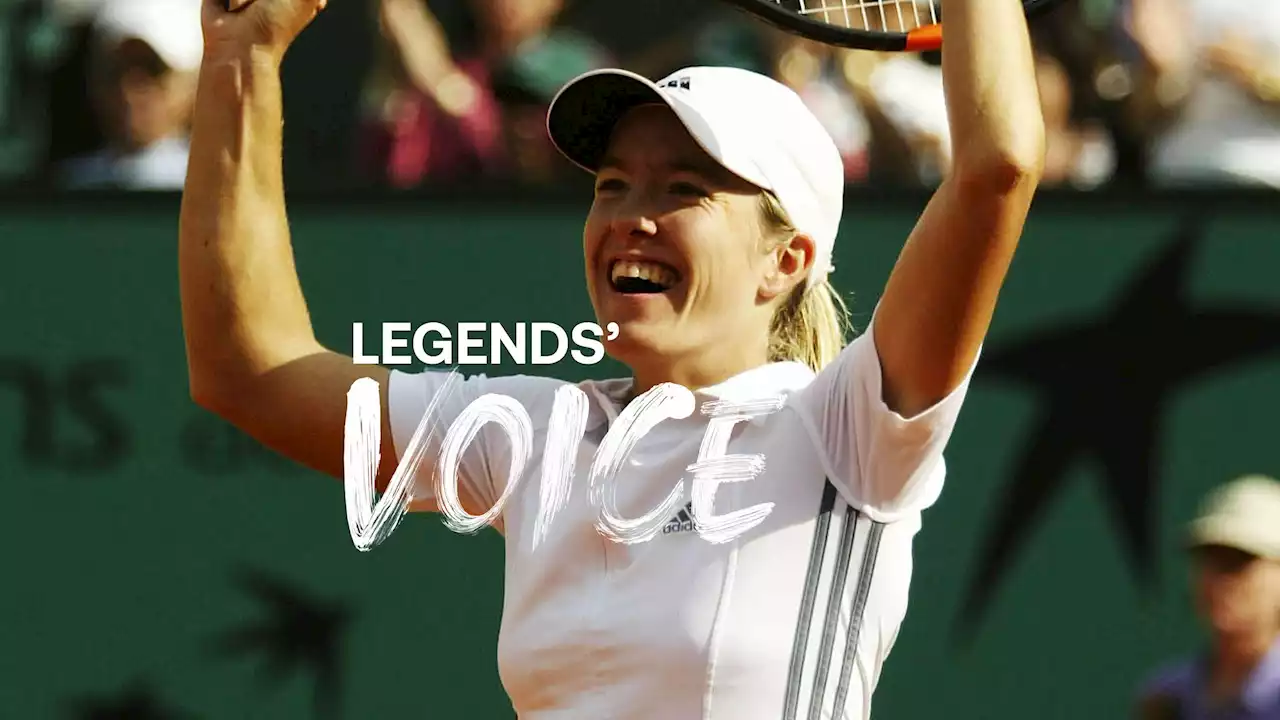 Justine Henin in der Legends' Voice über ihren French-Open-Titel 2003: 'Ein Drehbuch, das schon geschrieben war'