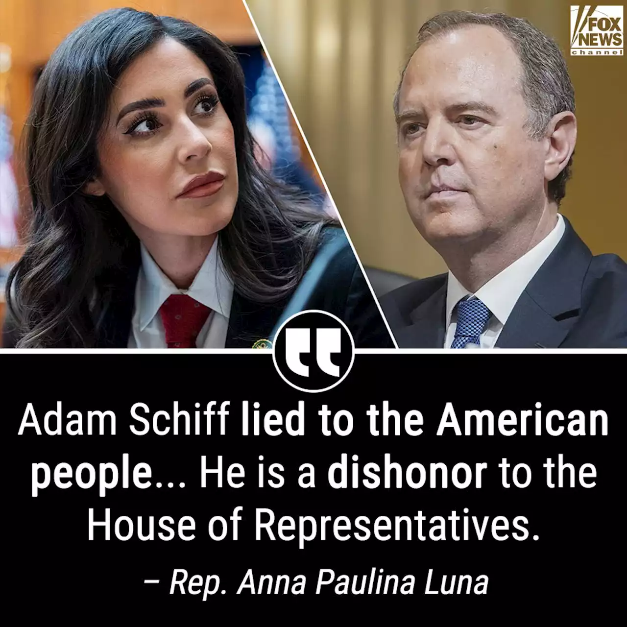 Congresswoman files resolution to expel Rep. Adam Schiff for pushing 'false narratives' in Durham report