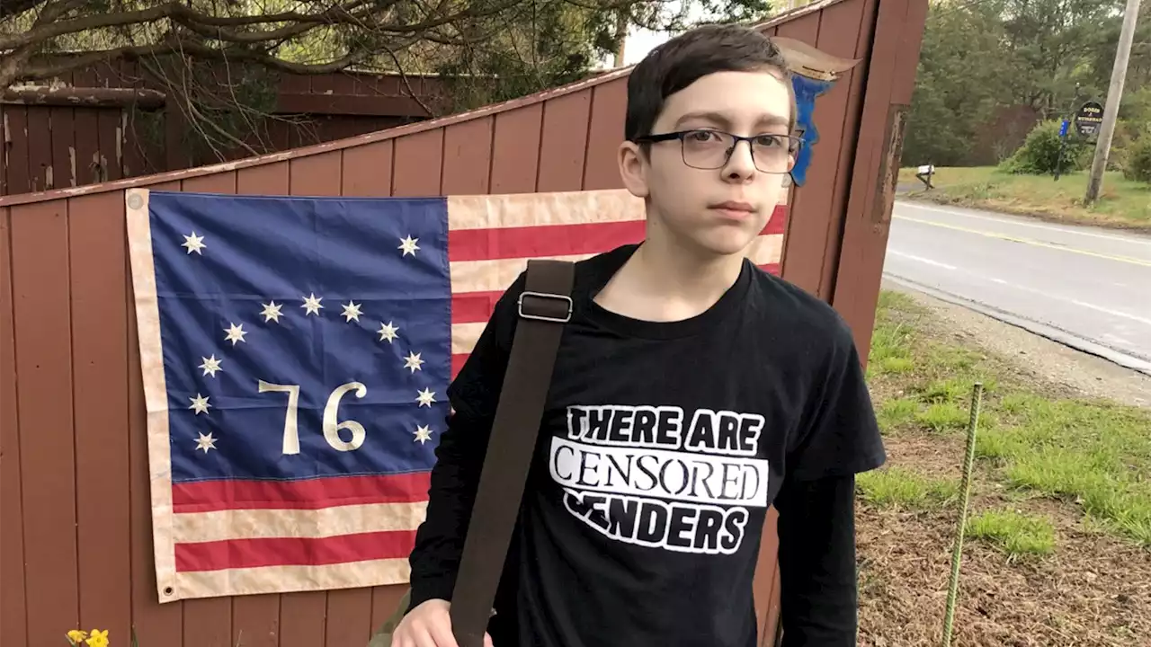 School faces lawsuit for making student remove 'only two genders' shirt: 'Censoring a 7th-grader'