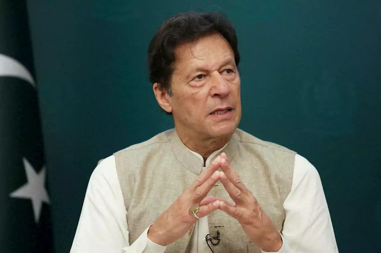 Ex-Pakistan PM Khan says police surrounding his house, fears re-arrest