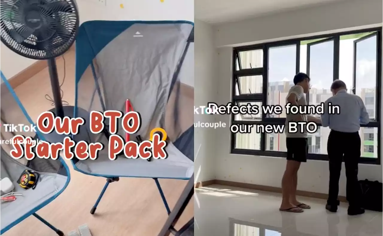 Couple's ‘BTO starter pack’ to suss out defects impresses netizens - Singapore News