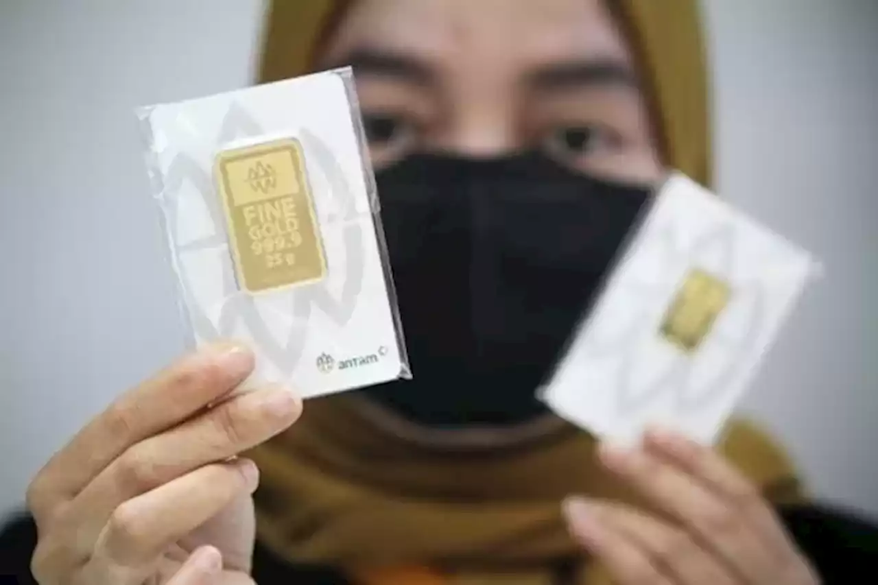 Harga Emas Antam Turun Tipis jadi Rp 1.055.000 Per Gram - Jawa Pos