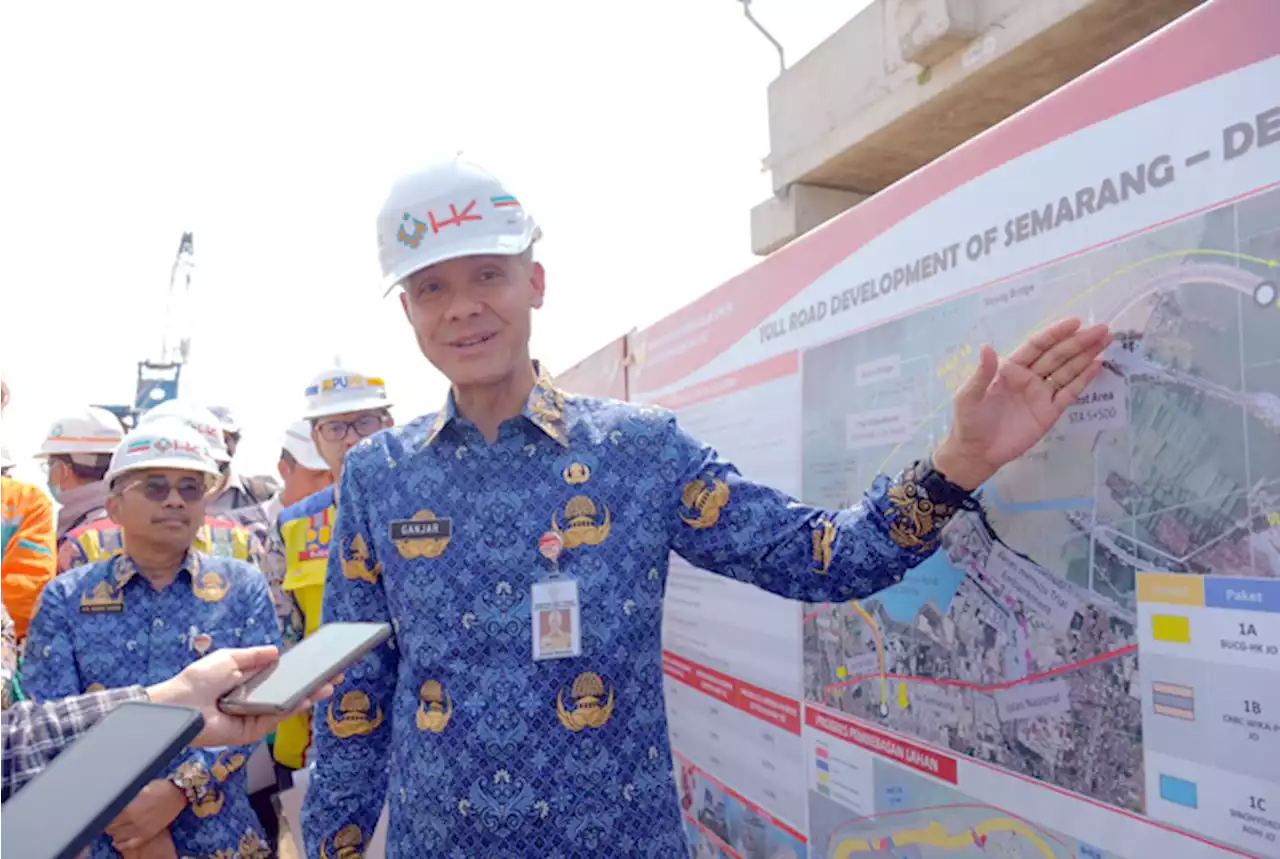 Tol Sayung-Semarang Paket 1A Dikerjakan, Ganjar Minta Jalur Alternatif Demak-Semarang Ditangani Cepat