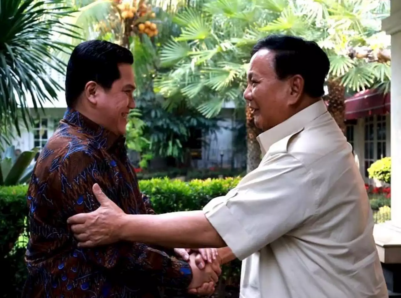 Prabowo dan Erick Thohir Makin Mesra Setelah Timnas U-22 Raih Emas di SEA Games