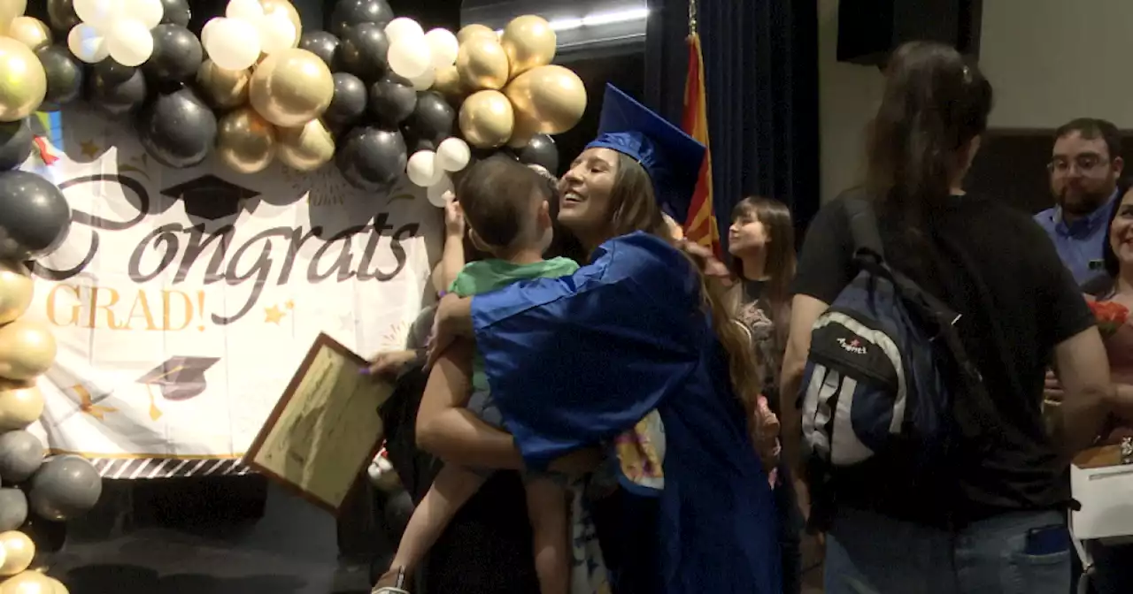 Drug Court graduates celebrate the completion of their program