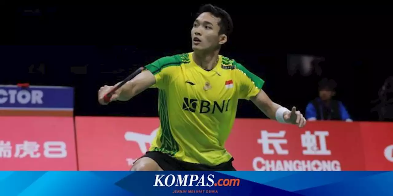 Hasil Piala Sudirman 2023: Jonatan Kalah dari Kunlavut, Indonesia Vs Thailand 0-2