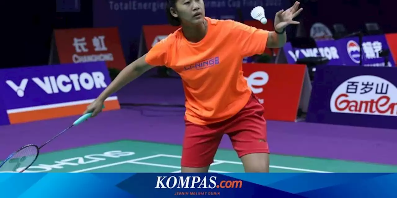 Hasil Piala Sudirman: Putri KW Kalah dari Wakil Thailand, Indonesia Runner Up Grup