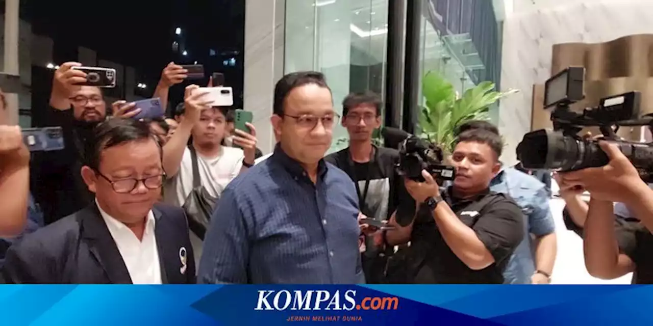 Anies Baswedan Temui Surya Paloh Setelah Johnny G Plate Jadi Tersangka Korupsi