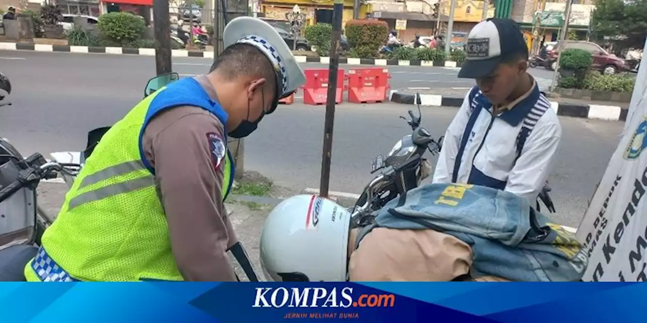 Kelakuan Pengendara Motor Kena Tilang, Curhat Sulit Bikin SIM dan Kabur Sambil Cengar-cengir