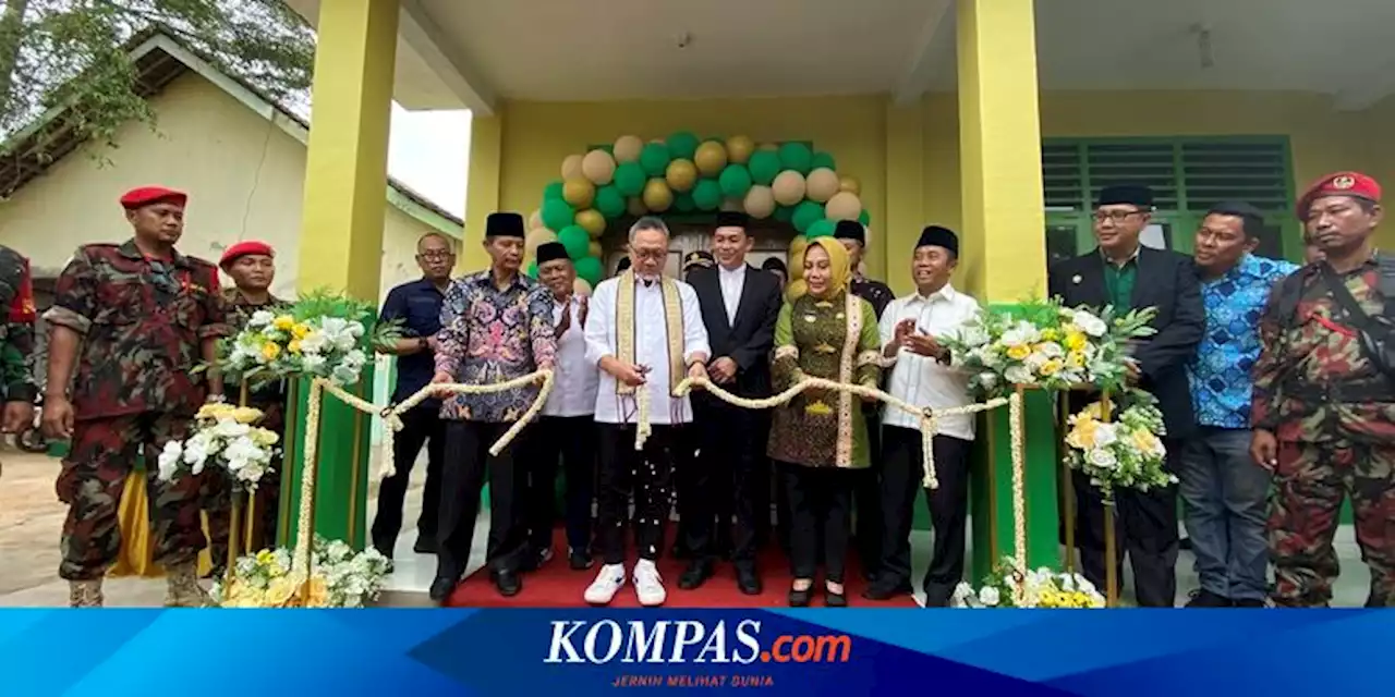 Zulhas Resmikan Pabrik Kopi yang Didirikan Siswa SMK di Lampung