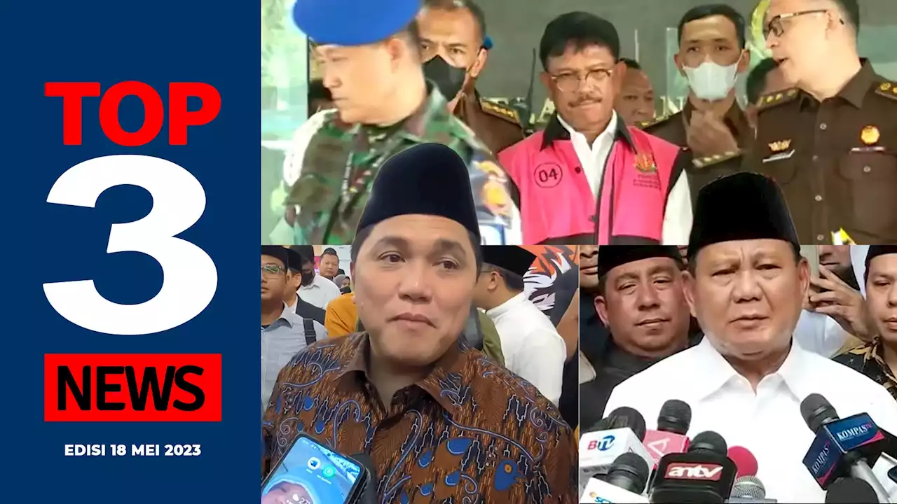 Mahfud MD Soal Johnny Plate, Erick Thohir Bonus Timnas, Prabowo Acara Silaturahmi [TOP 3 NEWS]