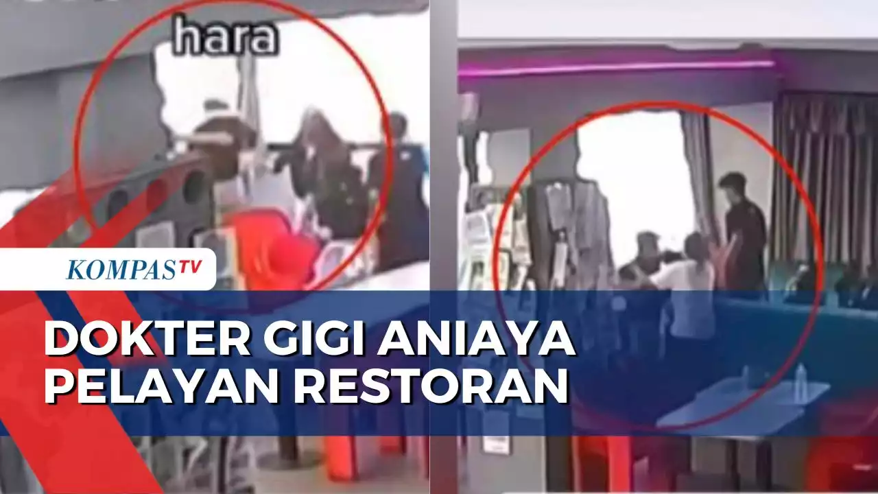 Tersinggung Dipanggil Nama Tanpa Profesi, Dokter Aniaya Pelayan Restoran